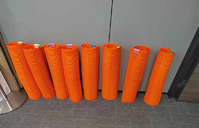 Placa de tela de borracha